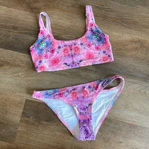 Black milk psychedelic velvet bikini size small